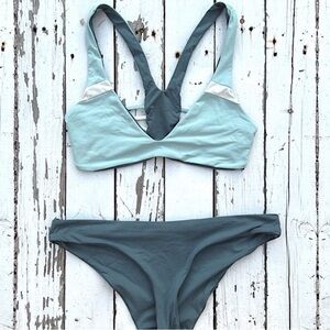 L Space by Monica Wise Reversible Johnny Bikini Set